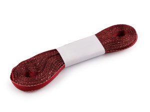 Stuha taftová šíře 6 mm s lurexem
