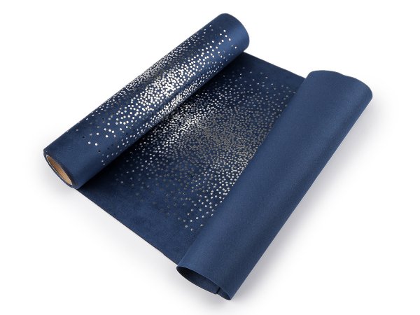 Velvet / samet k výrobě běhounů a dekorací šíře 28 cm