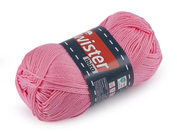 Bavlněná pletací příze Twister Ibiza 50 g