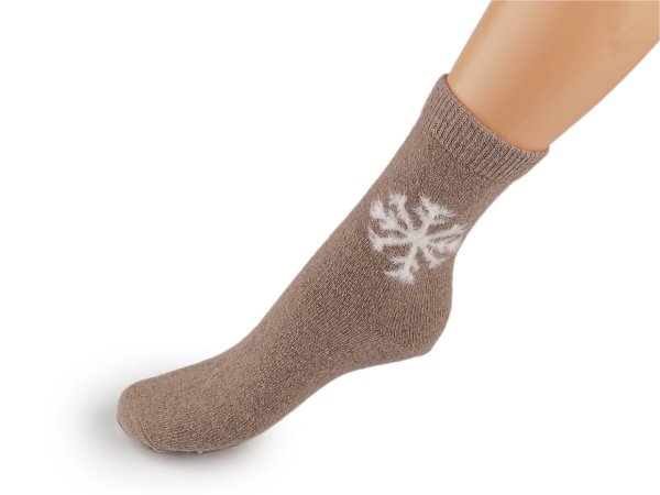 Ponožky vlněné teplé unisex