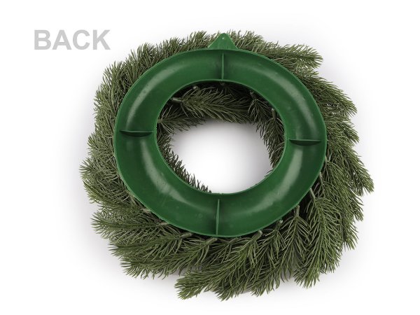 Umělý vánoční věnec Ø35 cm