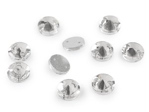 Broušené kamínky našívací Ø10 mm
