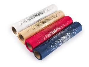 Velvet / samet k výrobě běhounů a dekorací šíře 28 cm