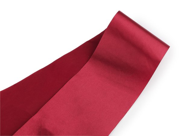 Stuha k výrobě šerpy, mašlí šíře 12 cm vhodná k psaní textu a potisku