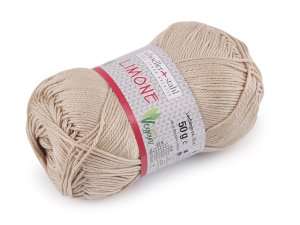 Bavlněná pletací příze Limone 50 g