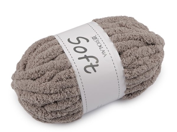 Pletací příze žinylková Soft 250 g