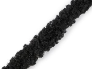 Všívací lemovka / lampas imitace beránka kulatý šíře 3,5 cm