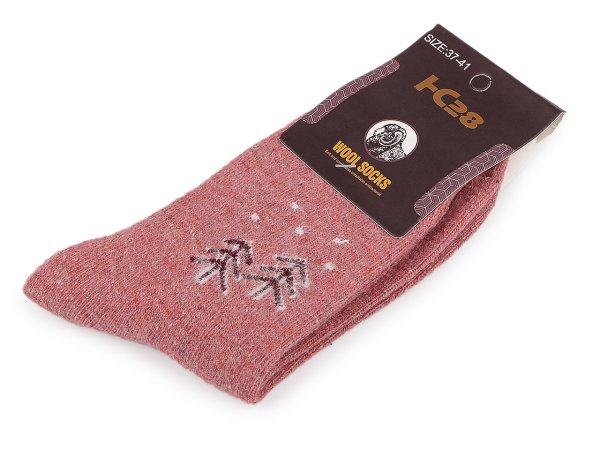 Ponožky vlněné teplé unisex