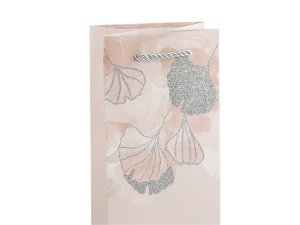 Dárková taška na láhev s glitry