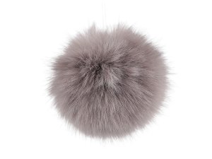 Kožešinová bambule s poutkem Ø12 a 14 cm