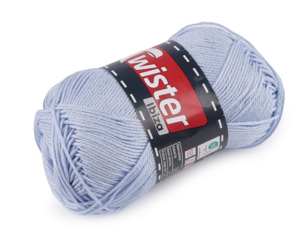 Bavlněná pletací příze Twister Ibiza 50 g
