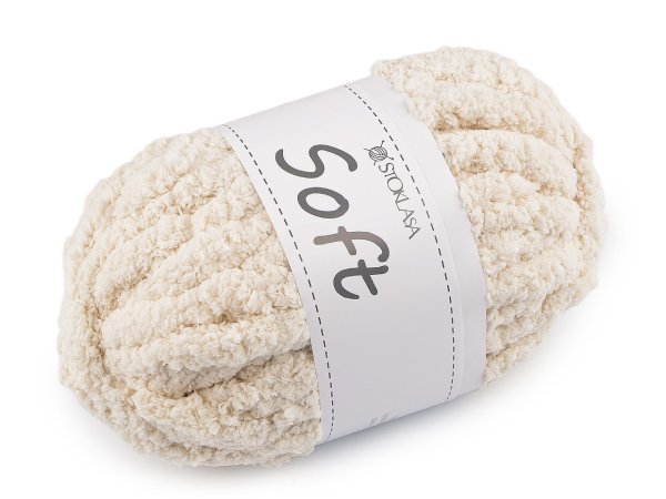 Pletací příze žinylková Soft 250 g