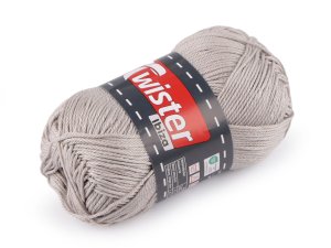 Bavlněná pletací příze Twister Ibiza 50 g