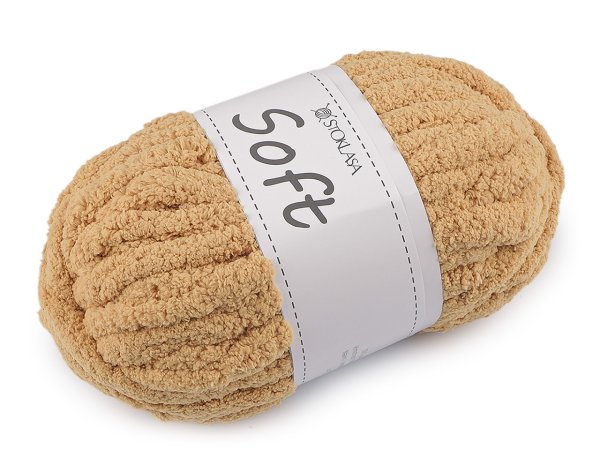 Pletací příze žinylková Soft 250 g